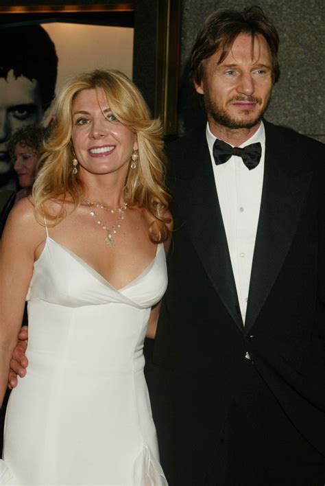 who was liam neeson wife